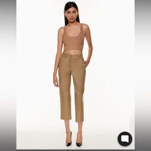 Babaton Aritzia cropped pants